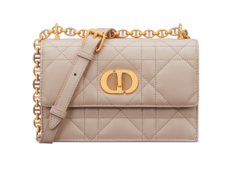 Мини-сумка Dior Miss Caro бежевый