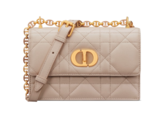 Мини-сумка Dior Miss Caro бежевый