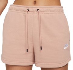 Женские теннисные шорты Nike Sportswear Essential Short French Terry W - rose whisper/white