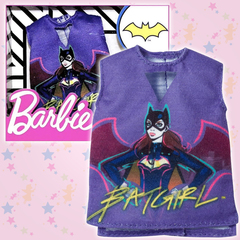 Одежда для куклы Барби Модный сиреневый топ Barbie Fashion Batgirl