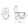 BelBagno BB105CPR/BB105SC Унитаз-компакт безободковый BelBagno MARINO BB105CPR/BB105SC