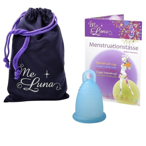 MeLuna Soft, Кольцо,Cyan (Голубой), L