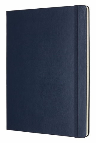 Блокнот Moleskine Classic XLarge, цвет синий, в линейку