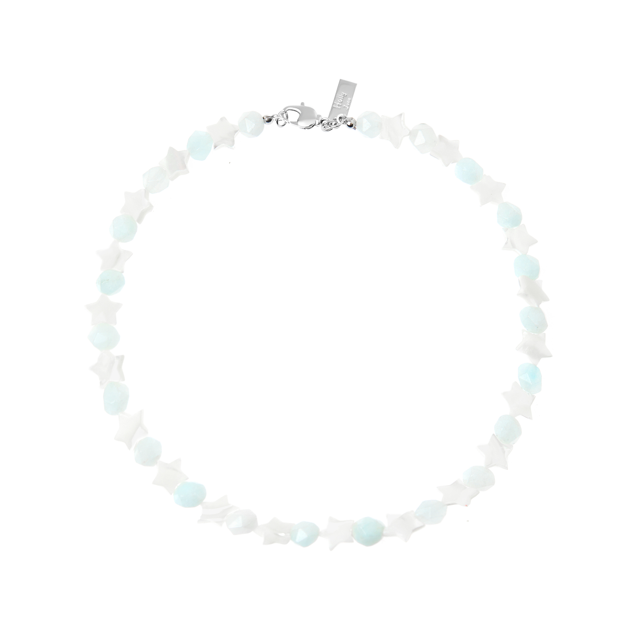HOLLY JUNE Колье Candy Star Necklace – Blue holly june колье blue crystal pearl necklace