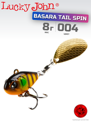 Тейл-спиннер Lucky John BASARA TAIL SPIN 8г, цвет 004