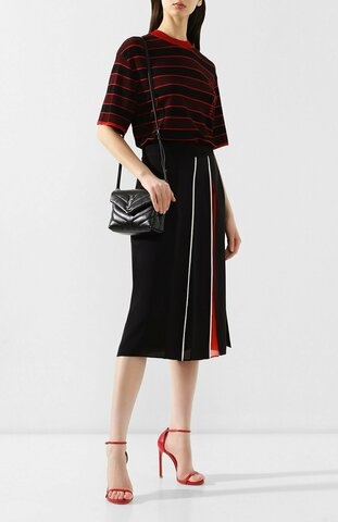 Сумка женская Saint Laurent Loulou Toy черный