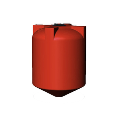 Бункер 5000л усиленный Политим 5000 л.(1800x1800x2400см;красный) - арт.560764