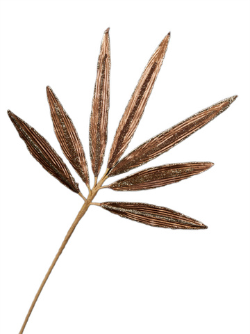 Веточка пальмы 58см ChristmasDeLuxe золото