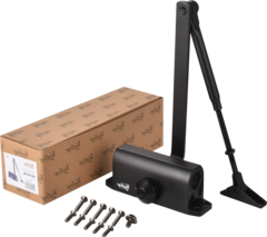 Дверной доводчик DD- 50BL (черный)