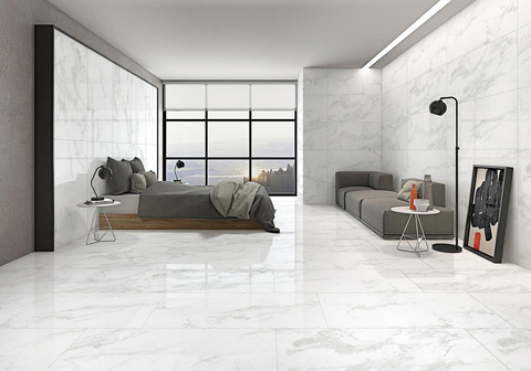 Керамический гранит глазурованный ML Statuario POL 120x60x0.55 (арт. 60-120CBP5691CM)