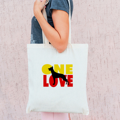 Тканевая сумка "Малинуа - ONE LOVE"