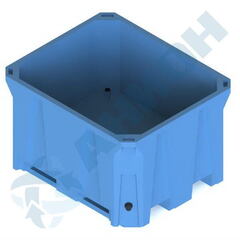 Изотермический контейнер 600 л Анион 600 л.(1240x1040x770см;синий) - арт.559523