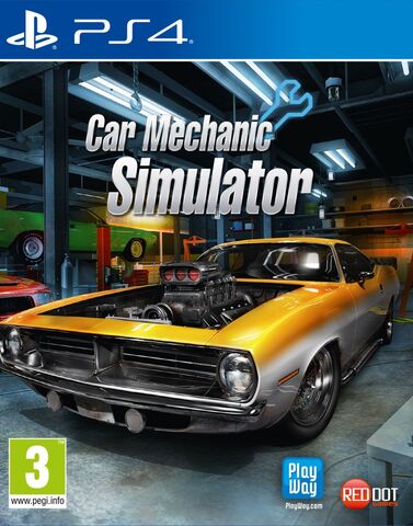 Car Mechanic Simulator (PS4,интерфейс и субтитры на русском языке)