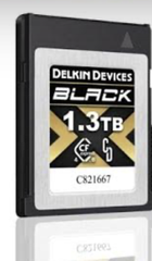 Карта памяти Delkin Devices 1.3TB BLACK 4.0 Cfexpress B 3650 / 3250/ 2060 MB/s