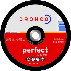 Шлифовальный диск Dronco A30T 180x6 3186041