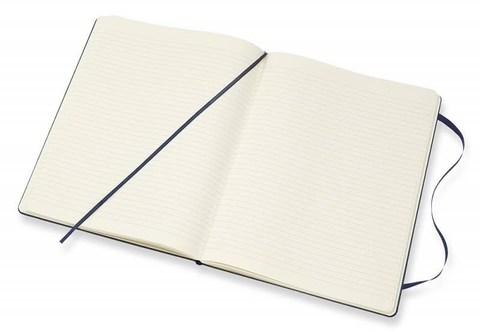 Блокнот Moleskine Classic XLarge, цвет синий, в линейку