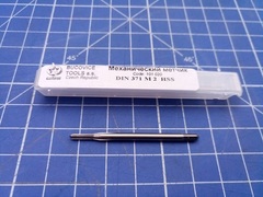 Метчик М 2,0х0,4 (Машинный) DIN371 HSS 6h(2N) C/2P 45мм a=2,1 Bucovice(CzTool) 101020BT