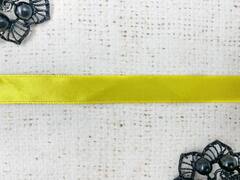 Лента атласная, ш. 2 см, жёлтый