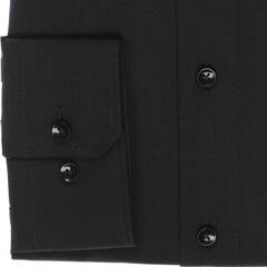 Сорочка мужская Seidensticker Slim Fit 01.675198-39 черная из поплина