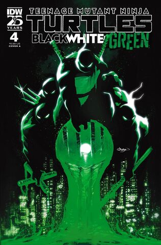 Teenage Mutant Ninja Turtles Black White & Green #4 (Cover A)