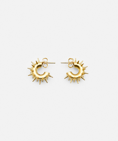 Серьги MINI SPIKY GOLD