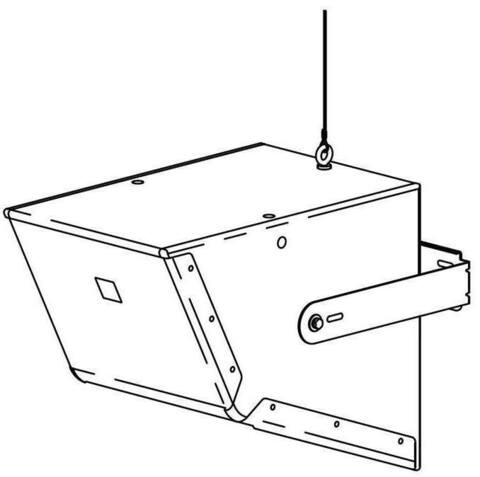 Electro-Voice EVC-UB3-BLK универсальное настенное крепление для систем EVC-1122/VI, цвет черный