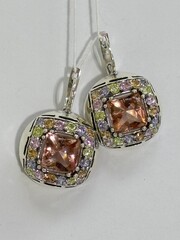 Милан ( серьги из серебра)