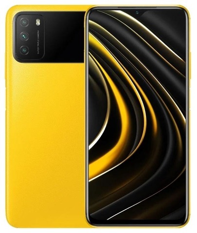 Смартфон Xiaomi Poco M3 4/128GB Yellow (Желтый)