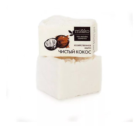 Хозяйственное мыло «Чистый кокос» 175г (МиКо)