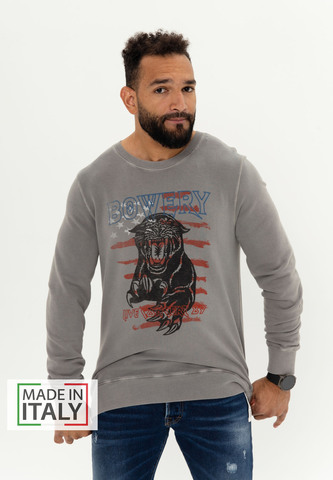 Свитшот Bowery NYC "Bowery Live Concert" Silver