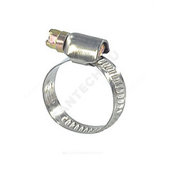 Хомут червячный сталь нерж Дн 70-90