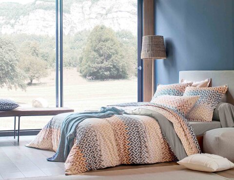 Постельное белье 2 спальное евро Blanc des Vosges Nuances Perle