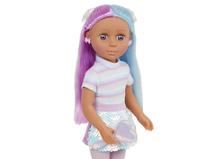 Glitter Girls Сиара с фиолетово-голубыми волосами и с аксессуарами для волос 35 см. (GG51101)