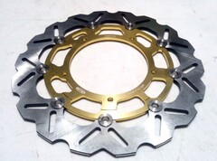 Передние тормозные диски ARASHI для Yamaha YZF-R6 08-15/R1 07-08 золотой