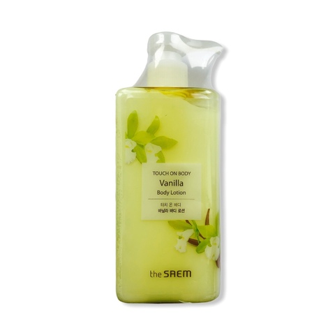 THE SAEM TOUCH ON BODY VANILLA BODY LOTION 300ML