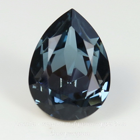 4320 Ювелирные стразы Сваровски Капля Denim Blue (14х10 мм) ()
