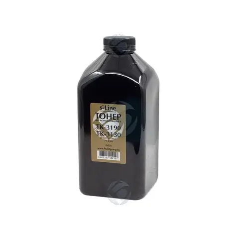 Тонер БУЛАТ s-Line TK-3190, TK-3130 для Kyocera ECOSYS P3055, FS-4300 (Чёрный, банка 600 г)
