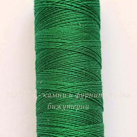 Нить шелковая Gutermann для вышивки, лесная зелень, 100 м