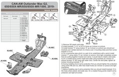 Комплект защиты для BRP Outlander Max G2 2019- STORM 4087