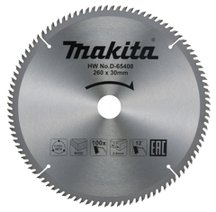 Диск по дереву 260х30 мм Makita D-65408