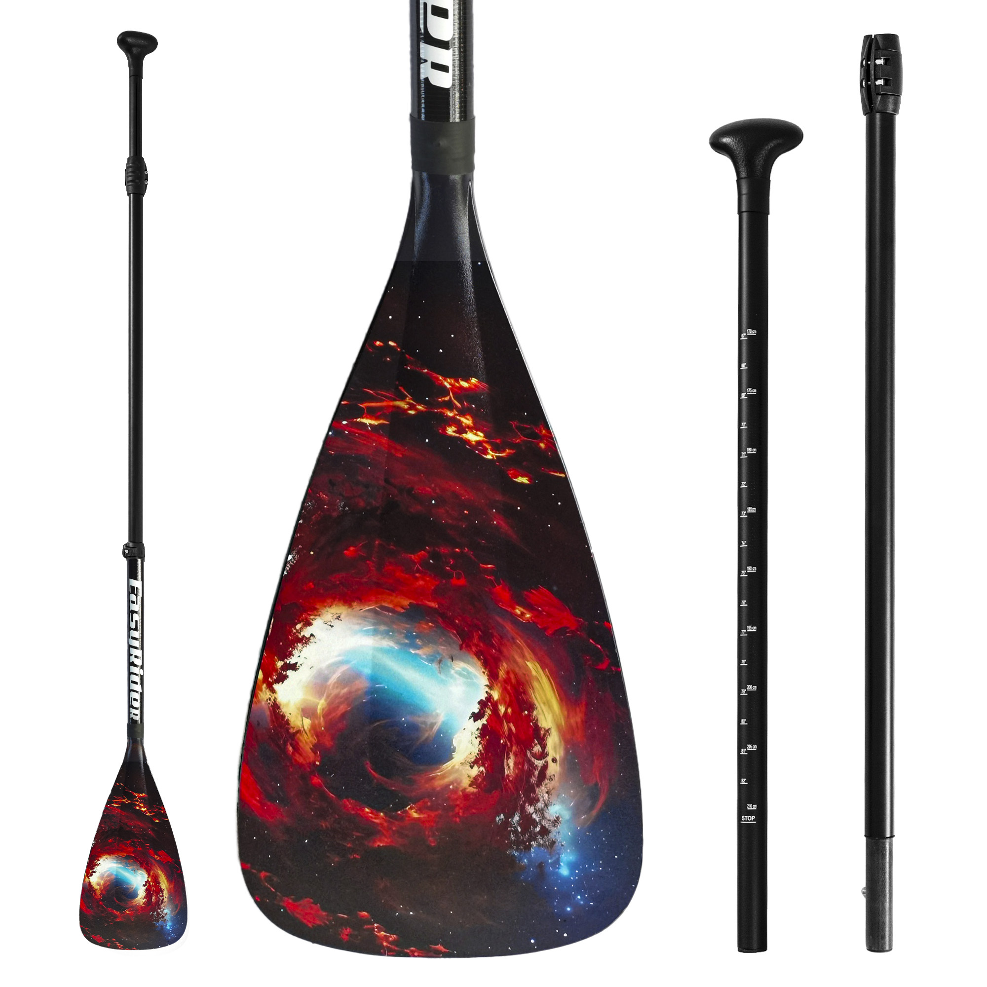 Весло (стекловолокно) EasyRider Nebula три секции