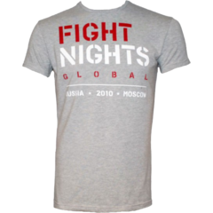 Футболка Fight Nights Global серая