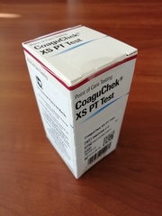 04625358019 Тест-полоски Коагучек ИксЭс РТ тест, 24шт. (CoaguChek XS РТ Test, 24 tests) Roche Diagnostics GmbH, Germany/Рош Диагностика Рус, Германия