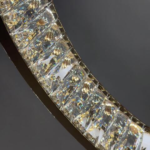 Подвесная светодиодная люстра Modelux ML.6982.800P GD