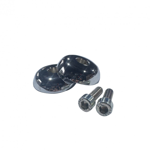 Заглушка торца руля Royal Enfield Hunter 350 хром