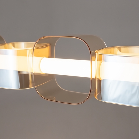 Подвесной светодиодный светильник Maytoni Ritmo MOD381PL-L45B3K