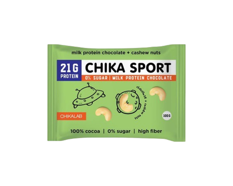 Шоколад Чикалаб 100г молочный с кешью, шт