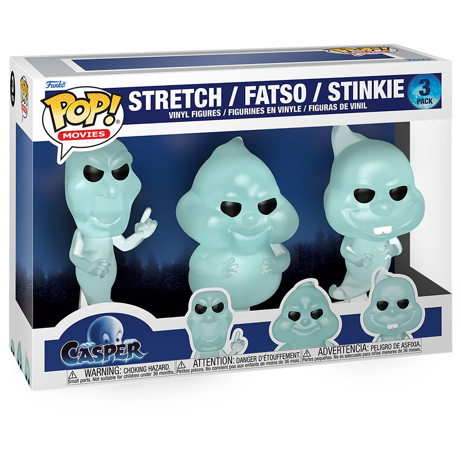 Funko POP! Casper 30th: Stretch/Fatso/Stinkie (3 Pack) – купить по