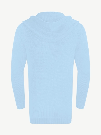 Кардиган с капюшоном из экохлопка