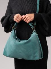 Замшевая сумка Deboro 30900 минт